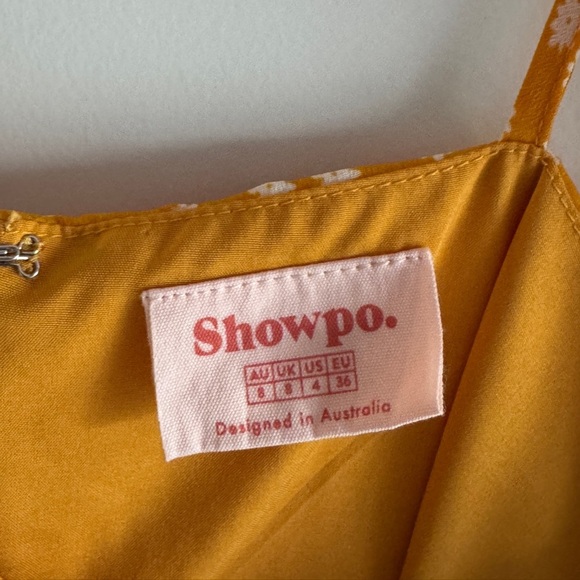 Yellow Polka Dot Showpo Summer Dress - Picture 9 of 10